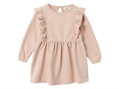 Lil Atelier rose dust floral sweatdress